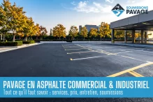 pavage asphalte commercial industriel quebec